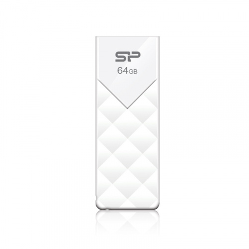 Флеш-накопитель USB  64GB  Silicon Power  Ultima U03  белый (SP064GBUF2U03V1W)