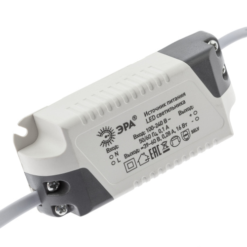 Светильник светодиодный ЭРА LED 7-16-4K/1 встраиваемый круглый регулируемый LED 16W 220V 4000K (1/40) (Б0046899) фото 3