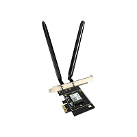 PCI Express адаптер TENDA E33, WI-FI 6, AX5400, трехдиапазонный гигабитный (1/1)