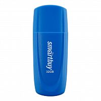 Флеш-накопитель USB  32GB  Smart Buy  Scout  синий (SB032GB2SCB)