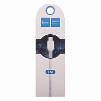 Кабель USB - микро USB HOCO X20, 1.0м, круглый, 2.1A, силикон, цвет: белый (1/30/300) (6957531068839)