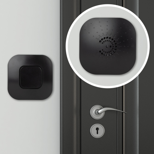 Звонок дверной ЭРА BIONIC Black беспроводной, черный, 6 мелодий (1/60) (Б0054779) фото 8 Звонок дверной ЭРА BIONIC Black беспроводной, черный, 6 мелодий (1/60) (Б0054779) фото 8