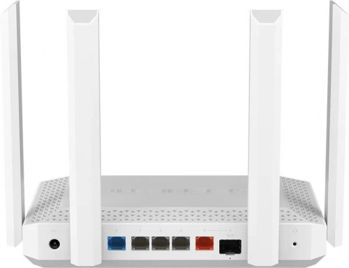 Mesh-роутер KEENETIC Giga (KN-1012) AX3000 10/100/1000BASE-TX/SFP/4g ready белый (1/5) фото 2