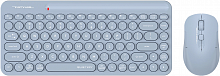 Комплект беспроводной Клавиатура + Мышь A4TECH Fstyler FG3200 Air2 клав:синий мышь:синий USB slim Multimedia (FG3200 AIR2)(1/10) (FG3200 AIR2 (Blue))