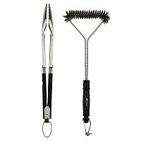 Набор щипцы и щетка для гриля СОКОЛ Комфорт (1/24) (62-0049)