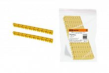 Маркер наборный - символ "C" желтый 1,5 мм2 (150 шт.) TDM (SQ0534-0015)