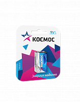 Элемент питания КОСМОС  6LR61 (алкалин. крона)  BL1   (12/120) (KOC6LR61MAX1BL)