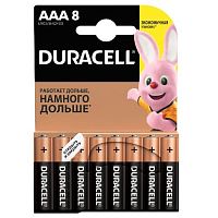 Элемент питания DURACELL  LR03  BL8 BASIC  (8/80/35280) (C0033441)