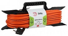 Удлинитель ЭРА силовой UFx-1e-3x1.5-20m на рамке c заземлением 1 розетка 20м ПВС 3x1.5мм2 (1/5)