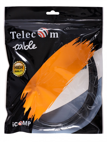 Кабель компьютер - розетка 220V EU (угол-угол)<VDE> 3GX0,75mm2, 1,8m, медь, Telecom <TE021DA-CU0.75-1.8M>  (1/60) фото 2
