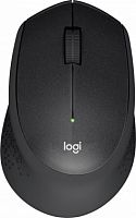 Беспроводная мышь LOGITECH M330 SILENT PLUS (1000dpi) (2but), черный  [910-004944] (1/10) (910-004924)