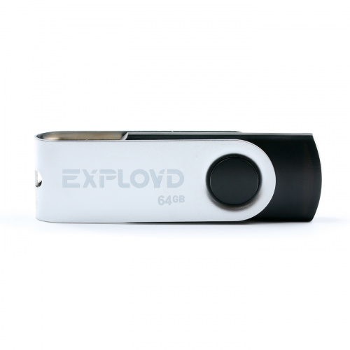 Флеш-накопитель яUSB 64GB  Exployd  530  чёрный (EX064GB530-B) фото 4