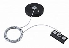 Подвес для шинопровода ЭРА TR-1PA-SW-BK однофазного черный (1/100) (Б0054480)