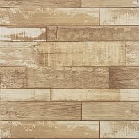 Панель самоклеящаяся Доска 70х70см, бежево-коричневый (1/25/200) (104480)