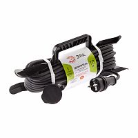 Удлинитель ЭРА силовой UFx-1e-3x1,5-10m-IP44(KG) на рамке с заземлением 1 розетка 10 м КГ 3х1,5мм2 (1/7)
