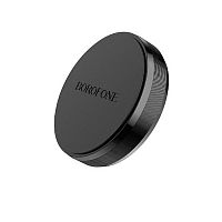 Держатель автомобильный Borofone BH7 Plane, для смартфона, пластик, торпедо, магнит, цвет: чёрный (1/300) (6931474701985)
