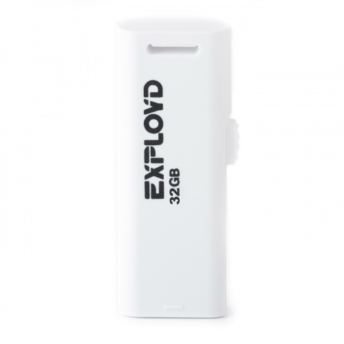 Флеш-накопитель USB  32GB  Exployd  580  белый (EX-32GB-580-White) фото 4