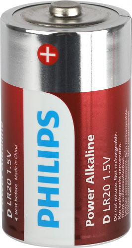 Элемент питания PHILIPS Power LR20 2BL  (2/24/48/3360) (Б0062732) фото 3