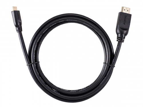 Кабель HDMI-19M --MiniHDMI-19M ver 2.0 1.8m  VCOM <CG583-1.8M> (1/50) фото 8