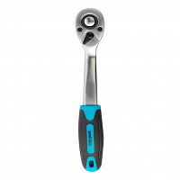 Трещотка SMARTBUY под квадрат 1/4", 72 зуба, прорез. ручка, ст 40Х закаленная (1/80) (SBT-SWK-14p1)