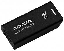 Флеш-накопитель USB 3.2  64GB  A-Data  UC320  чёрный (UC320-64G-RBK/BK)