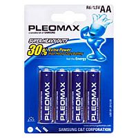 Элемент питания SAMSUNG PLEOMAX  R6  BL4   (40/400/25600) (G0005543)