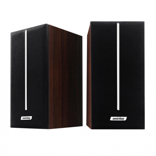 Акустическая 2.0 система SmartBuy GATE, серый, 20Вт, MDF, MP3, FM, 220В, Bluetooth (1/8) (SBA-4110)