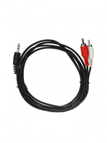 Кабель соединительный VCOM 3.5 Jack (M) / 2xRCA (M), стерео, аудио, 1.5 м. (1/175) (VAV7183-1.5M) фото 2