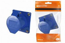 Розетка 413 скрытая 2Р+РЕ 16А 220В IP44 TDM (SQ0604-0011)