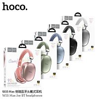 Наушники полноразмерные HOCO W35 Max Joy, bluetooth 5.3, AUX, цвет: зелёный (1/40) (6942007625609)