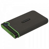 Внешний HDD  Transcend  1 TB  25M3S StoreJet серый, 2.5", USB 3.0 (TS1TSJ25M3S)