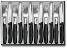 Набор столовых приборов Victorinox Swiss Classic , набор из 12 предметов (вилка / нож) (6.7233.12)