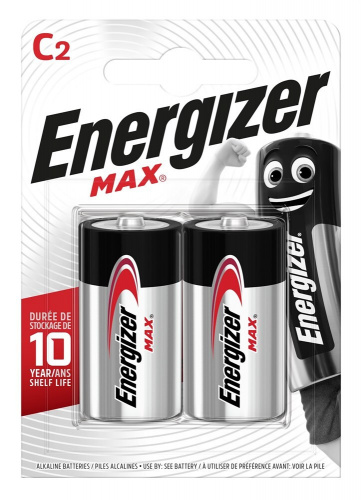 Элемент питания ENERGIZER  LR14 Max (2 бл)   (12) (E302306700)