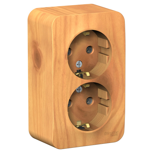 Розетка 2-м О/У BLANCA 16А IP20 250В с заземл. без защ. шторок с изолир. пластиной ясень Systeme Electric BLNRA010215 (1/8/16) Розетка 2-м О/У BLANCA 16А IP20 250В с заземл. без защ. шторок с изолир. пластиной ясень Systeme Electric BLNRA010215 (1/8/16)