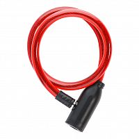 Замок SMARTBUY велосипедный 60 см, трос 10 мм, 2 кл., (1/12/120) (SBT-LK-6010T)