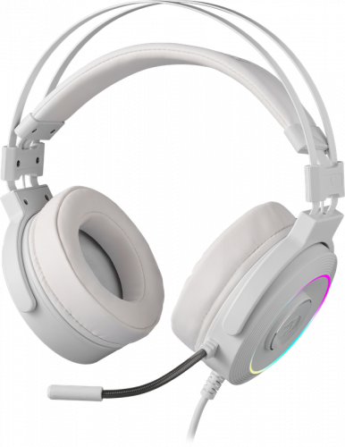 Гарнитура игровая REDRAGON Lamia 2 RGB, звук 7.1, USB, белые (1/10) (77885) фото 5