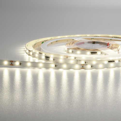 Лента светодиодная WOLTA Decor WLS2835-6W/4000/24S60-01 SMD2835 6Вт 4000К 24В IP65 60led/m 5000х8х1мм 1/100 фото 6