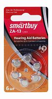 Элемент питания SMARTBUY ZA 13 BL6 (6/60/3000)  (SBZA-A13-6B)