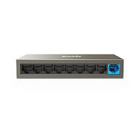 Неуправляемый коммутатор Tenda TEF1109D, 9*10/100 Mbps RJ45 port, режим порта VLAN (1/30)