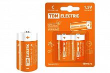 Элемент питания TDM LR14 C Alkaline 1,5V BP-2 (2/24/192) (SQ1702-0011)
