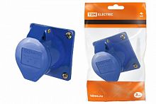 Розетка 423 скрытая 2Р+РЕ 32А 220В IP44 TDM (18/108) (SQ0604-0014)