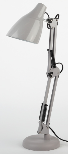 Светильник ЭРА настольный под лампу N-123-Е27-40W-GY серый (12/96) (Б0047199) фото 8