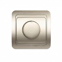 Светорегулятор SMARTBUY скрытая установка, (диммер) 600W 220В шампань "Марс" (SBE-02c-2.5-D-0)