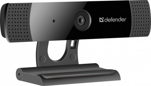 Веб-камера DEFENDER G-lens 2599 FullHD 1080p, 2МП, кабель 2м, черный (1/60) (63199)