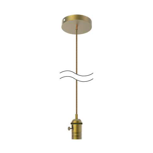 Светильник GAUSS подвесной PL042 бронзовый E27, 1 м, 1/40 Светильник GAUSS подвесной PL042 бронзовый E27, 1 м, 1/40