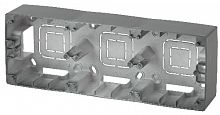 Коробка ЭРА, серии ЭРА 12, наклад. монтажа 3 поста, графит (5/50/600) 12 -6103- 12