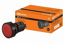 Кнопка переключатель SB7-EA45 d22мм 1з+1р красная TDM (SQ0746-0022)