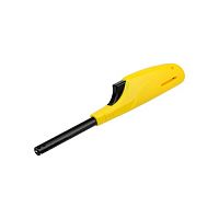 Бытовая газовая пьезозажигалка с классическим пламенем многоразовая (1 шт.) желтая СК-306 СОКОЛ (1/144) (61-0970)