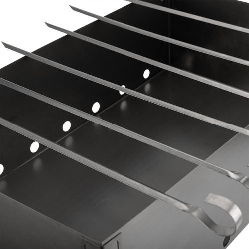 Мангал сборный "ЭКОНОМ" в гофрированной картонной коробке с шампурами СОКОЛ (1/10) (62-0008) фото 11 Мангал сборный "ЭКОНОМ" в гофрированной картонной коробке с шампурами СОКОЛ (1/10) (62-0008) фото 11