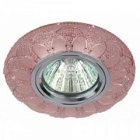 Светильник ЭРА DK LD5 PK/WH декор cо светодиодной подсветкой MR16 розовый (1/50/1400) (Б0028089)